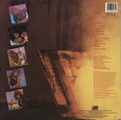 Ratt Out Of The Cellar vinyl LP album (LP record) German RTTLPOU277089