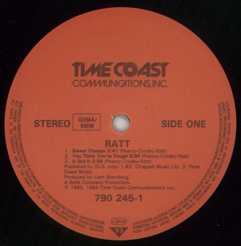 Ratt Ratt 12" vinyl single (12 inch record / Maxi-single) German RTT12RA245266