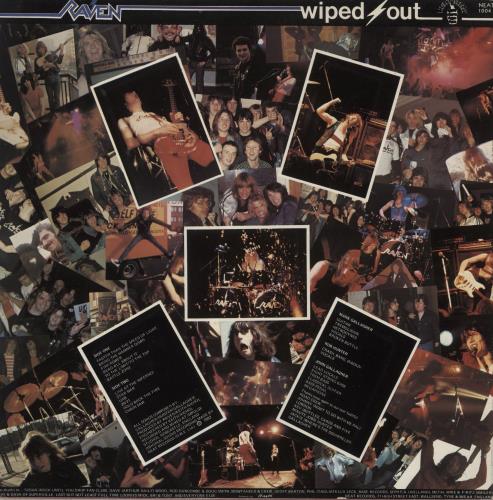 Raven Wiped Out vinyl LP album (LP record) UK RAVLPWI634266