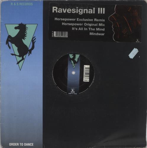 Ravesignal Horsepower Exclusive Remix 12" vinyl single (12 inch record / Maxi-single) UK -7612HO892310