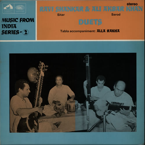 Ravi Shankar Duets - 1st - S/C vinyl LP album (LP record) UK RVKLPDU584444