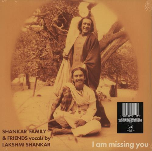 Ravi Shankar I Am Missing You - RSD 2022 - Blue Vinyl - Sealed 12" vinyl single (12 inch record / Maxi-single) UK RVK12IA788793