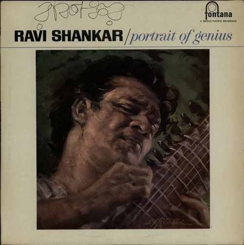 Ravi Shankar Portrait Of A Genius vinyl LP album (LP record) UK RVKLPPO584449