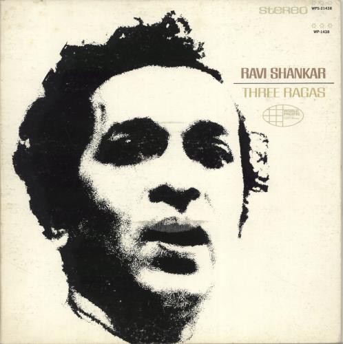 Ravi Shankar Three Ragas vinyl LP album (LP record) US RVKLPTH695407