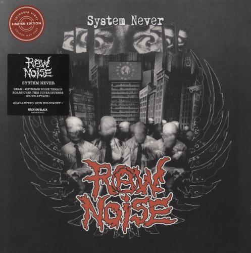 Raw Noise System Never - Clear Vinyl - Sealed vinyl LP album (LP record) Japanese 7F0LPSY848595