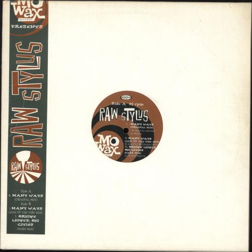 Raw Stylus Many Ways 12" vinyl single (12 inch record / Maxi-single) UK YLU12MA709678