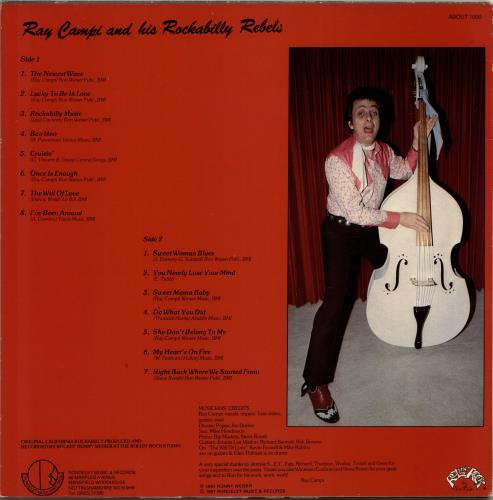 Ray Campi The Newest Wave vinyl LP album (LP record) UK RB9LPTH702954