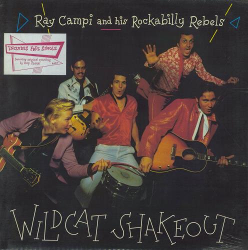 Ray Campi Wildcat Shakeout - Sealed vinyl LP album (LP record) UK RB9LPWI801244