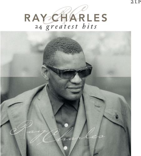 Ray Charles 24 Greatest Hits - Crystal Clear Vinyl - Sealed 2-LP vinyl record set (Double LP Album) UK RYH2LGR858365