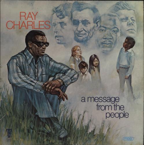 Ray Charles A Message From The People vinyl LP album (LP record) UK RYHLPAM875064