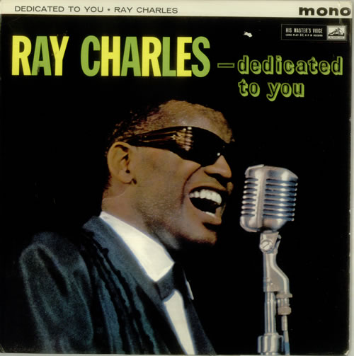 Ray Charles Dedicated To You vinyl LP album (LP record) UK RYHLPDE548042
