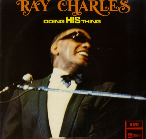 Ray Charles Doing His Thing - Factory Sample vinyl LP album (LP record) UK RYHLPDO561621