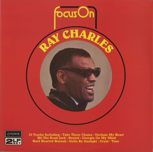 Ray Charles Focus On + Press Sheet 2-LP vinyl record set (Double LP Album) UK RYH2LFO456384