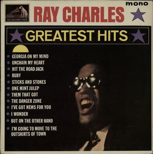 Ray Charles Greatest Hits vinyl LP album (LP record) UK RYHLPGR579301