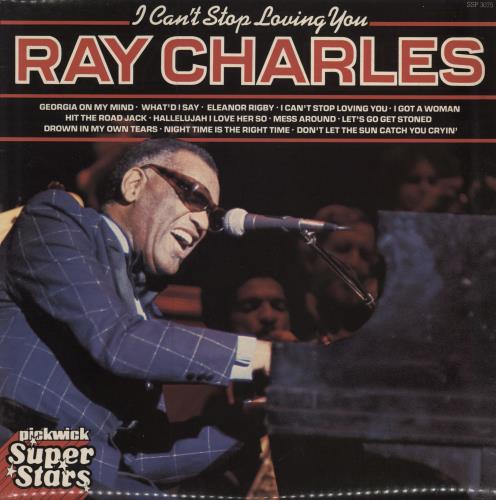 Ray Charles I Can't Stop Loving You vinyl LP album (LP record) UK RYHLPIC781391