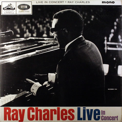 Ray Charles Live In Concert vinyl LP album (LP record) UK RYHLPLI550771