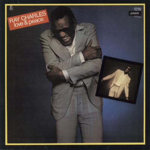 Ray Charles Love & Peace vinyl LP album (LP record) Spanish RYHLPLO809210