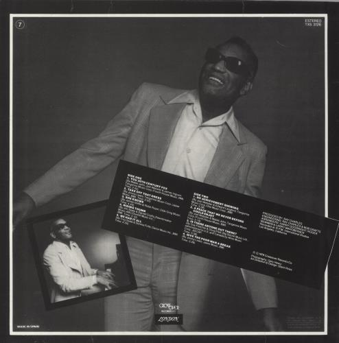 Ray Charles Love & Peace vinyl LP album (LP record) Spanish RYHLPLO809210