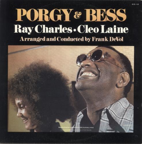 Ray Charles Porgy And Bess 2-LP vinyl record set (Double LP Album) Australian RYH2LPO726025