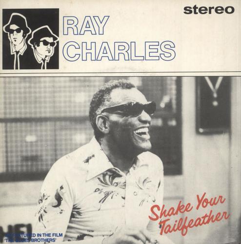Ray Charles Shake Your Tailfeather - P/S 7" vinyl single (7 inch record / 45) UK RYH07SH604713