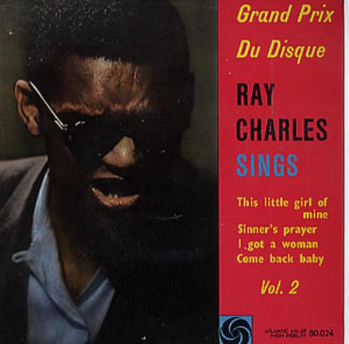 Ray Charles Sings Vol. 2 EP 7" vinyl single (7 inch record / 45) Swedish RYH07SI287931
