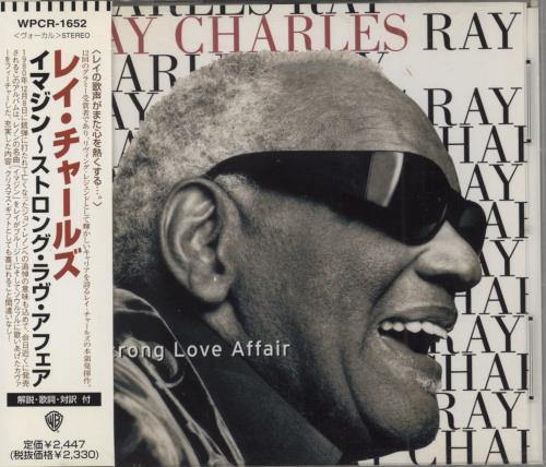 Ray Charles Strong Love Affair CD album (CDLP) Japanese RYHCDST790613