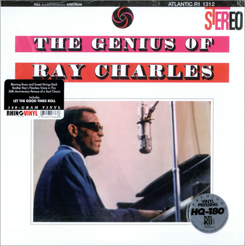 Ray Charles The Genius Of Ray Charles - 180gm vinyl LP album (LP record) US RYHLPTH480985