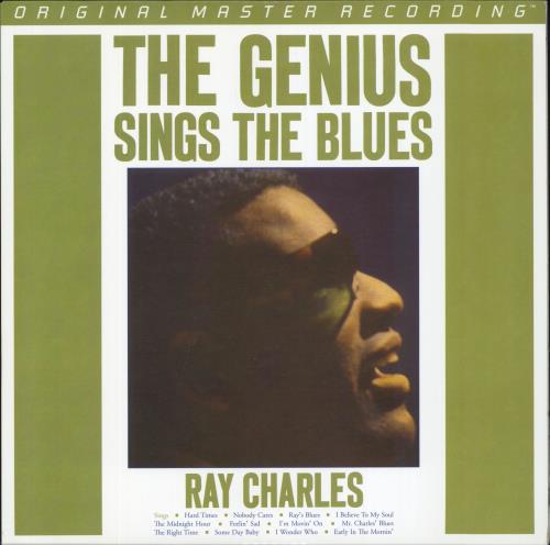 Ray Charles The Genius Sings The Blues vinyl LP album (LP record) US RYHLPTH803509