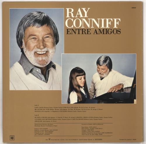Ray Conniff Entre Amigos - Hits Of Roberto Carlos And Julio Iglesias vinyl LP album (LP record) Brazilian RD7LPEN735570