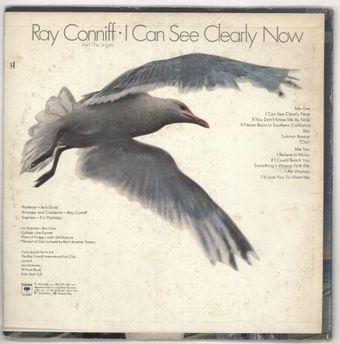 Ray Conniff I Can See Clearly Now vinyl LP album (LP record) US RD7LPIC735563