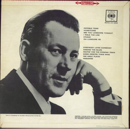 Ray Conniff Invisible Tears vinyl LP album (LP record) UK RD7LPIN806394