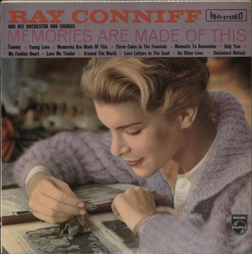 Ray Conniff Memories Are Made Of This vinyl LP album (LP record) UK RD7LPME762524