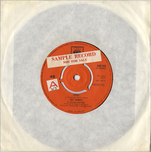Ray Conniff Popsy 7" vinyl single (7 inch record / 45) UK RD707PO479024