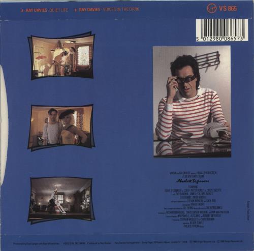 Ray Davies (Kinks) Quiet Life 7" vinyl single (7 inch record / 45) UK RDA07QU92841