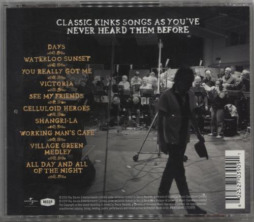 Ray Davies (Kinks) The Kinks Choral Collection CD album (CDLP) UK RDACDTH472733
