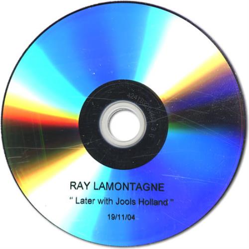 Ray Lamontagne Later With Jools Holland promo DVD-R UK RYYDRLA411978