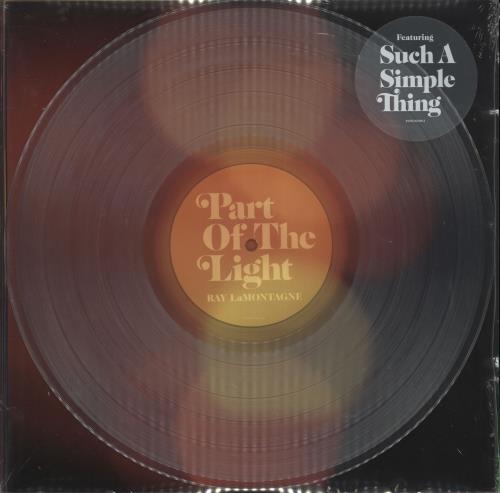 Ray Lamontagne Part Of The Light - Clear Vinyl - Sealed vinyl LP album (LP record) UK RYYLPPA735443