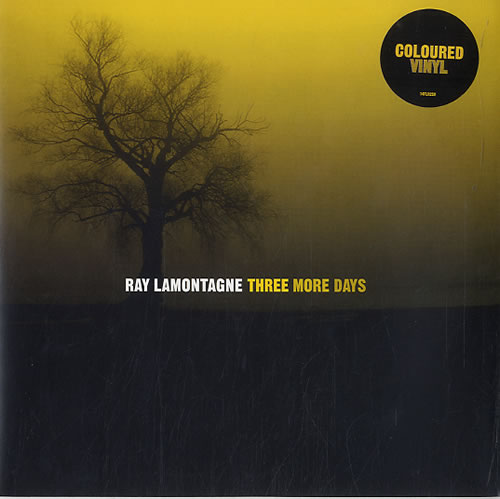 Ray Lamontagne Three More Days - Yellow Vinyl 7" vinyl single (7 inch record / 45) UK RYY07TH411550