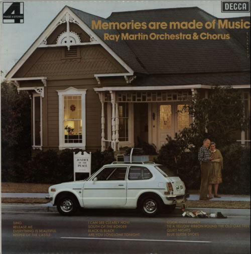 Ray Martin Memories Are Made Of Music vinyl LP album (LP record) UK 9RMLPME615515