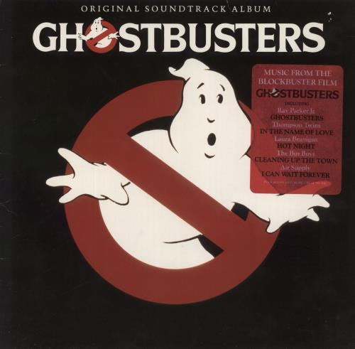 Ray Parker Jr Ghostbusters - stickered p/s vinyl LP album (LP record) German RPJLPGH728423
