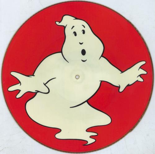 Ray Parker Jr Ghostbusters - Tea Stain 12" vinyl picture disc (12 inch picture record) UK RPJ2PGH817737