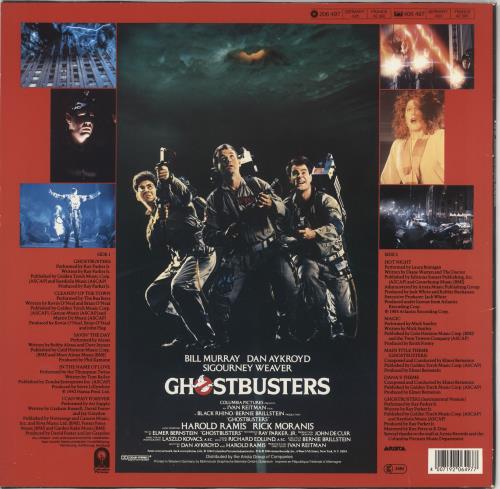 Ray Parker Jr Ghostbusters vinyl LP album (LP record) German RPJLPGH725082