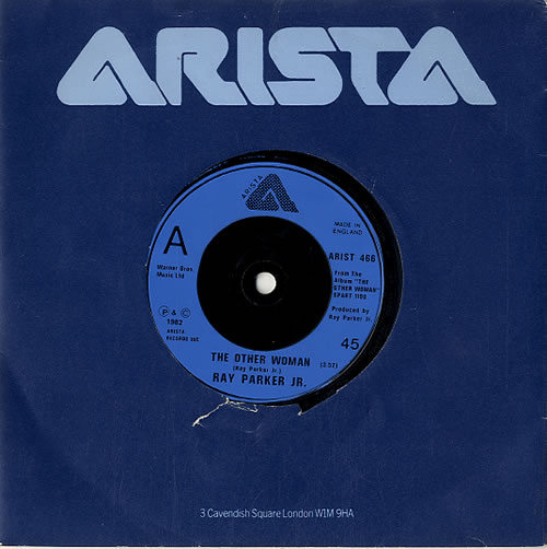Ray Parker Jr The Other Woman 7" vinyl single (7 inch record / 45) UK RPJ07TH632881