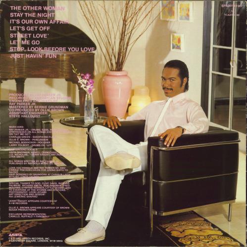 Ray Parker Jr The Other Woman vinyl LP album (LP record) UK RPJLPTH768539