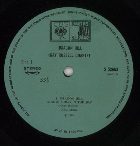 Ray Russell Dragon Hill vinyl LP album (LP record) UK RJYLPDR467282