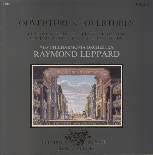 Raymond Leppard Ouvert�ren / Overtures vinyl LP album (LP record) Dutch XC8LPOU851112