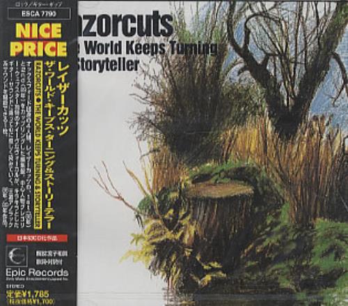 Razorcuts The World Keeps Turning/Storyteller CD album (CDLP) Japanese R\ZCDTH322469