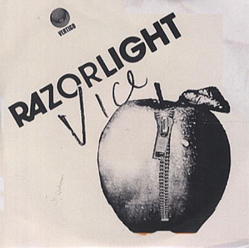 Razorlight Vice CD-R acetate UK RZRCRVI345388