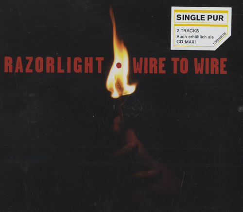 Razorlight Wire To Wire CD single (CD5 / 5") German RZRC5WI466564