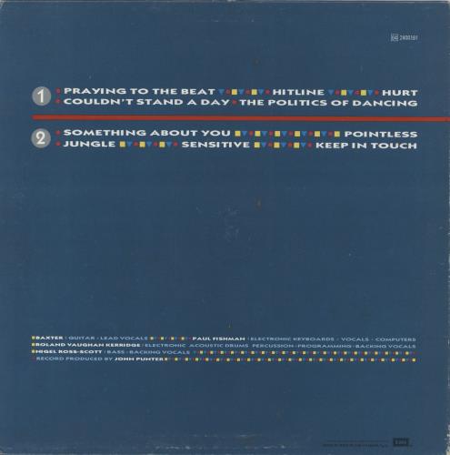 Re-Flex The Politics Of Dancing vinyl LP album (LP record) Italian REFLPTH892899
